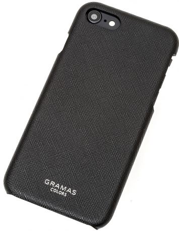Клип-кейс Gramas для Apple iPhone 8 сафьяно black