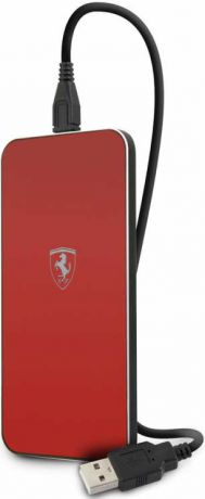 Беспроводное зарядное устройство Ferrari Wireless Red