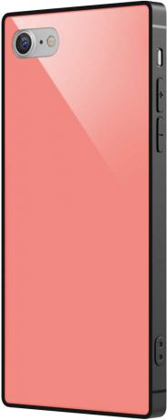 Клип-кейс Vipe Glass Apple iPhone 8/7 прямоугольный Pink