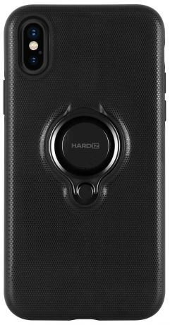 Клип-кейс Hardiz для Apple iPhone XS Urban с кольцом Black