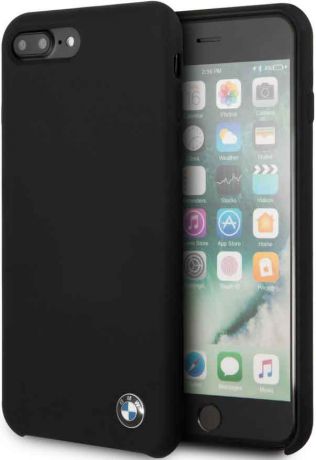 Клип-кейс BMW iPhone 7/8 Plus силикон Black