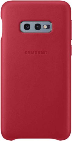 Клип-кейс Samsung Galaxy S10e EF-VG970L кожа Red