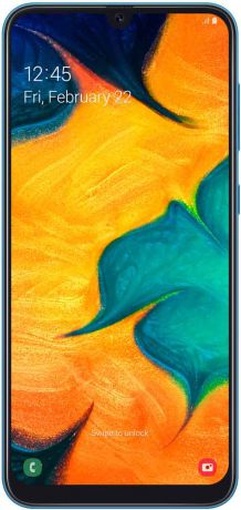 Смартфон Samsung A305 Galaxy A30 3/32Gb Blue