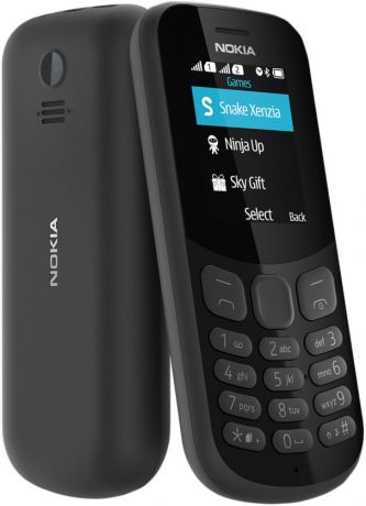 Мобильный телефон Nokia 130 2017 Dual sim Black