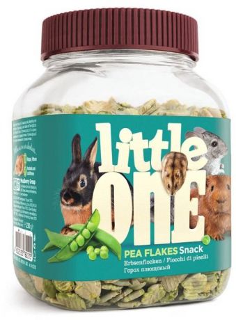 Лакомство Little One Snack Pea Flakes Плющеный горох для грызунов 230 г (230 г, )