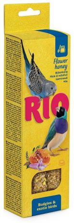 Палочки RIO Sticks Honey с медом для волнистых попугайчиков и экзотов (2 х 40 г, )