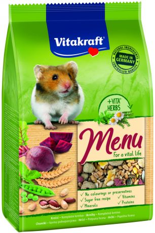 Корм Vitakraft Premium Menu Vital для хомяков (1 кг, )