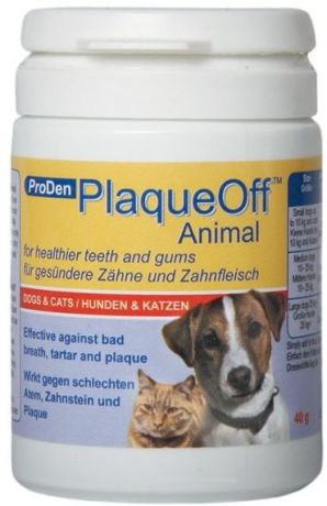 Средство ProDen PlaqueOff для профилактики зубного камня у собак и кошек (180 г)