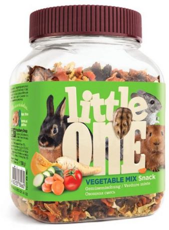Лакомство Little One Snack Vegetable Mix Овощная смесь для грызунов 150 г (150 г, )