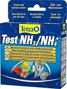 Тест Tetra Test NH3/NH4 для воды на аммоний пресная и морская вода (6 мл)