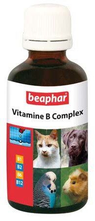 Витаминный комплекс Beaphar Vitamine B для собак, кошек, грызунов и птиц 50 мл