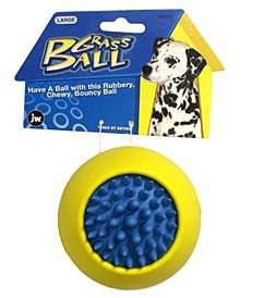 Игрушка JW Pet Grass Ball Small Мячик с ежиком малый для собак
