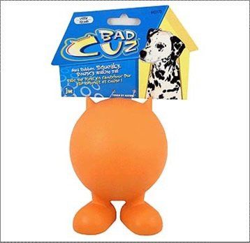 Игрушка JW Pet Bad Cuz Large Мяч на ножках с рожками большой для собак