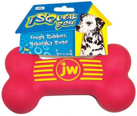 Игрушка JW Pet iSqueak Bone Medium Косточка с пищалкой средняя для собак
