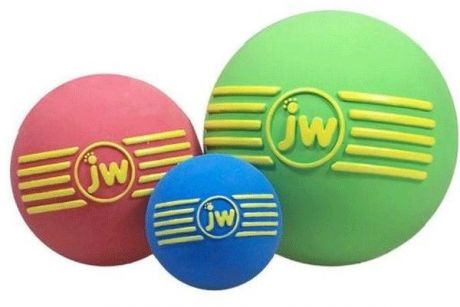 Игрушка JW Pet iSqueak Ball Medium Мяч с пищалкой средний для собак