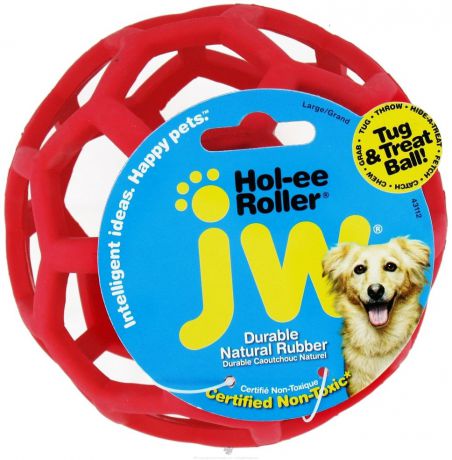 Игрушка JW Pet Hol-ee Roller Dog Toys Large Мяч сетчатый большой для собак