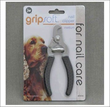 Когтерез JW Pet Grip Soft Medium Nail Clipper средний с ограничителем для собак