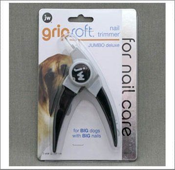 Когтерез-гильотина JW Pet Grip Soft Jumbo Deluxe Nail Trimmer для крупных собак