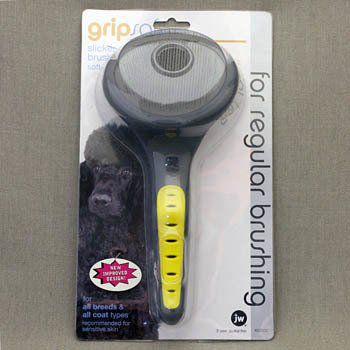Щетка-пуходерка JW Pet Grip Soft Slicker Brush большая для собак