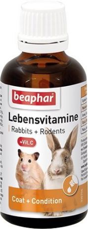 Витамины Beaphar Lebensvitamine для грызунов 50 мл