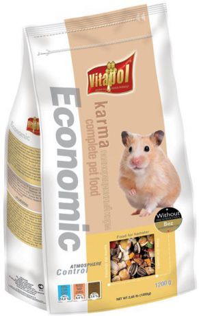 Корм Vitapol Economic для хомяка (1200 г, )