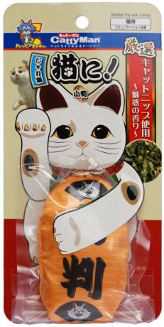 Игрушка Premium Pet Japan кошачья мята в виде игрушки-амулета, зазывающего богатство для кошек (10 х 20 см, )
