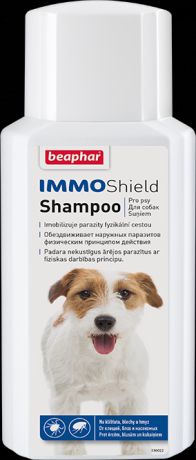 Шампунь Beaphar IMMO Shield Shampoo от паразитов для собак (200 мл)