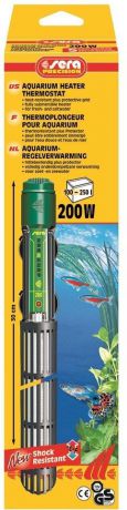 Нагреватель Sera Precision 200 w для аквариумов 100 - 250 л (30 см)