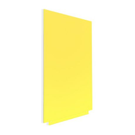 Демонстрационная доска Rocada SkinColour 6421R-1016 магнитно-маркерная лак 100x150см желтый