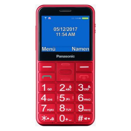 Мобильный телефон PANASONIC TU150, красный