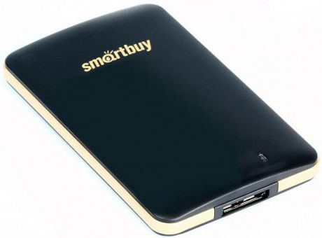 Внешний жесткий диск 1Tb SSD Smartbuy S3 Drive SB1024GB-S3DB-18SU30 черный (1.8", USB3.0, 425/400Mbs, TLC)