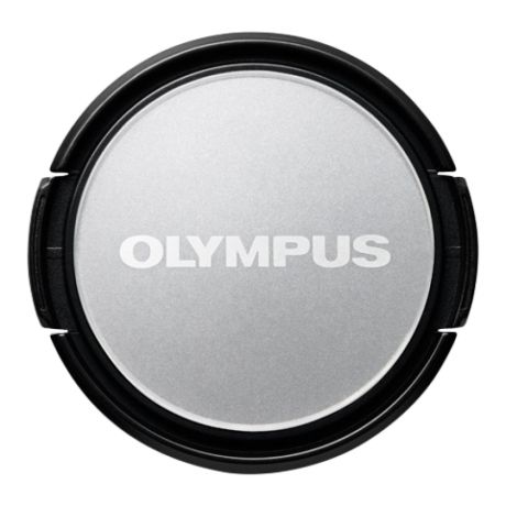 Крышка объектива Olympus LC-37PR серебристая (V654003SW000)