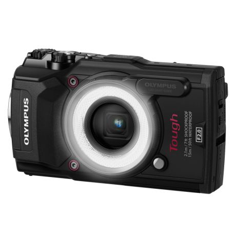 Фотоаппарат Olympus Tough TG-5 черный в комплекте с LG-1 (V104190BE050)
