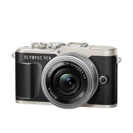 Фотоаппарат Olympus PEN E-PL9 Pancake Zoom Kit с EZ-M1442EZ черный (V205092BE000)