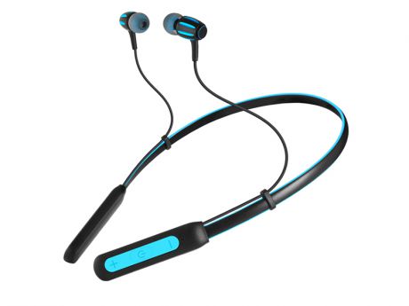 Bluetooth гарнитура Sven E-230B Black/Blue Беспроводные / Внутриканальные с микрофоном / 20 — 20 000 Гц / 103 дБ / BlueTooth