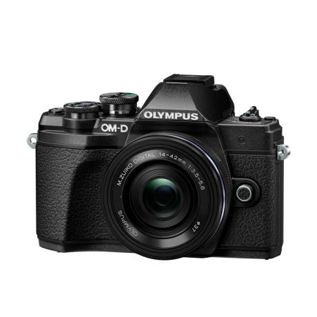 Фотоаппарат Olympus OM-D E-M10 Mark III Pancake Zoom Kit с 14-42 EZ черный (V207072BE000)