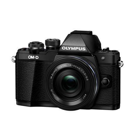 Фотоаппарат Olympus OM-D E-M10 Mark II Pancake Zoom Kit с 14-42 EZ черный (V207052BE000)