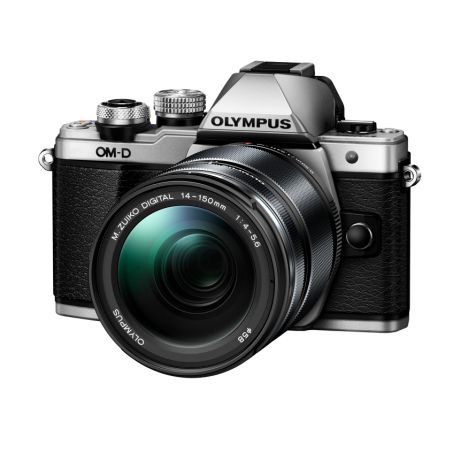Фотоаппарат Olympus OM-D E-M10 Mark II с 14-150 II серебристый (V207054SE000)