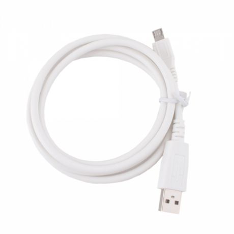 Кабель USB-microUSB (Белый)
