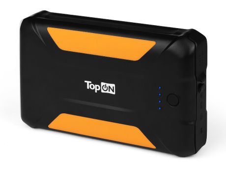 Внешний аккумулятор TopON TOP-X38 черный 38000мАч 3 USB, Защита от попадания пыли и брызг