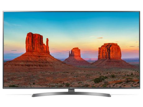 Телевизор LG 55UK6750 LED 55" Titanium, Smart TV, 16:9, 3840x2160, USB, HDMI, Wi-Fi, RJ-45, DVB-T2, C, S2