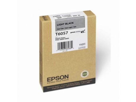 Картридж Epson C13T605700 серый (grey) 110 мл для Epson Stylus Pro 4880