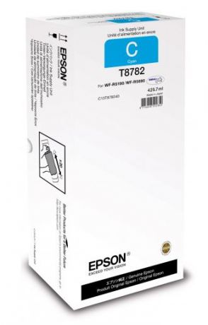 Картридж Epson C13T878240 голубой (cyan) 50000 стр для Epson WorkForce Pro WF-R5190DTW/R5690DTWF