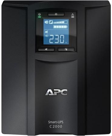 ИБП APC Smart-UPS C SMC2000I-RS 1300Вт 2000ВА черный