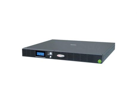 ИБП CyberPower 1000VA OR 1000 LCD 1Unit line-interactive OR1000ELCDRM1U черный