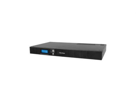 ИБП CyberPower 600VA OR 600 LCD 1Unit line-interactive OR600ELCDRM1U черный