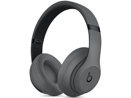 Наушники (гарнитура) Apple Beats Studio3 Wireless MTQY2EE/A Gray Беспроводные / Накладные / Серый / Одностороннее / Mini-jack / 3.5 мм / Bluetooth