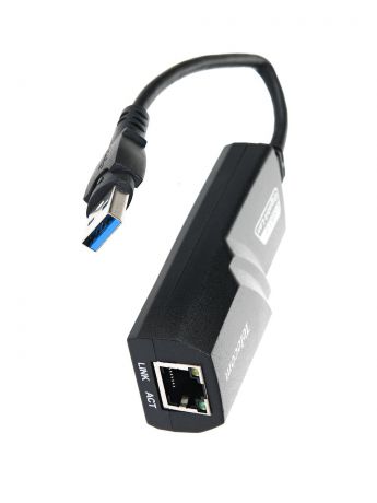 Кабель-переходник USB 3.0 (Am) -- LAN RJ-45 Ethernet 1000 Mbps, Telecom TU312
