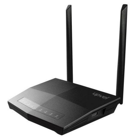 Wi-Fi роутер UPVEL UR-814AC 802.11abgnac, 750Mbps, 2.4/5GHz, 1xWAN, 4xLAN, USB, поддержка 3G/4G модемов