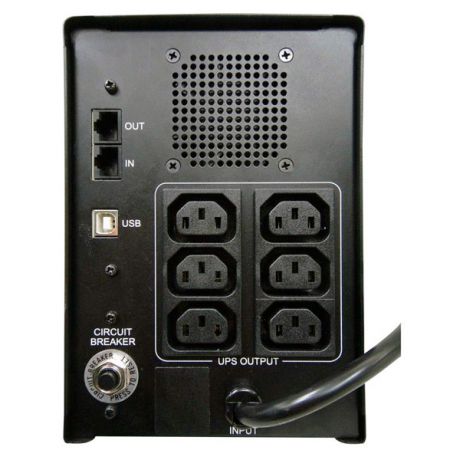 ИБП Powercom IMP-3000AP Imperial 3000VA/1800W USB,AVR,RJ11,RJ45 (6 IEC)*